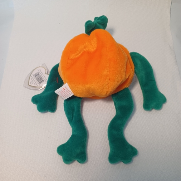 Ty "Pumkin' " Halloween Beanie Baby 1998 - Picture 2 of 5